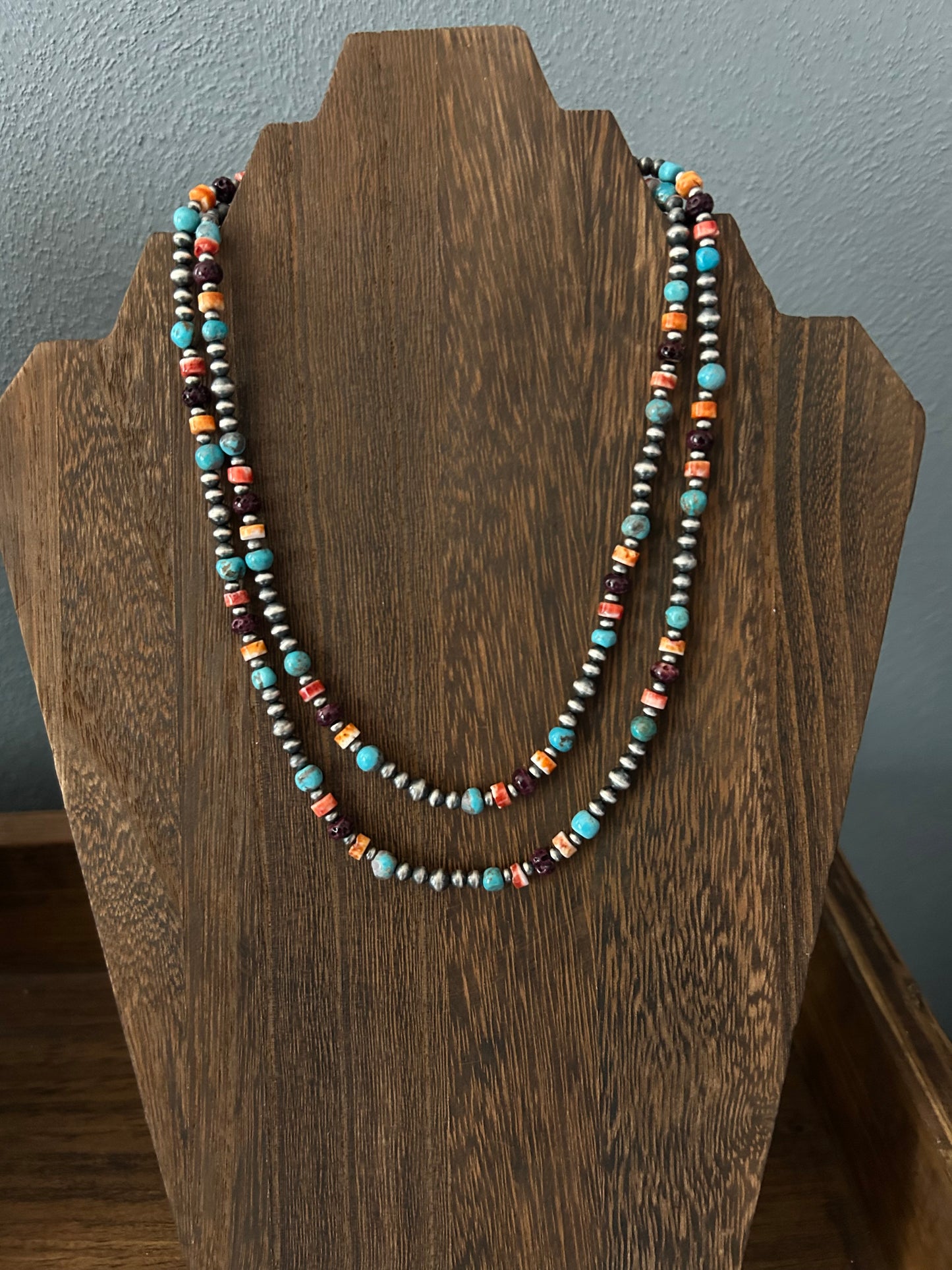 Spiny mix with turquoise
