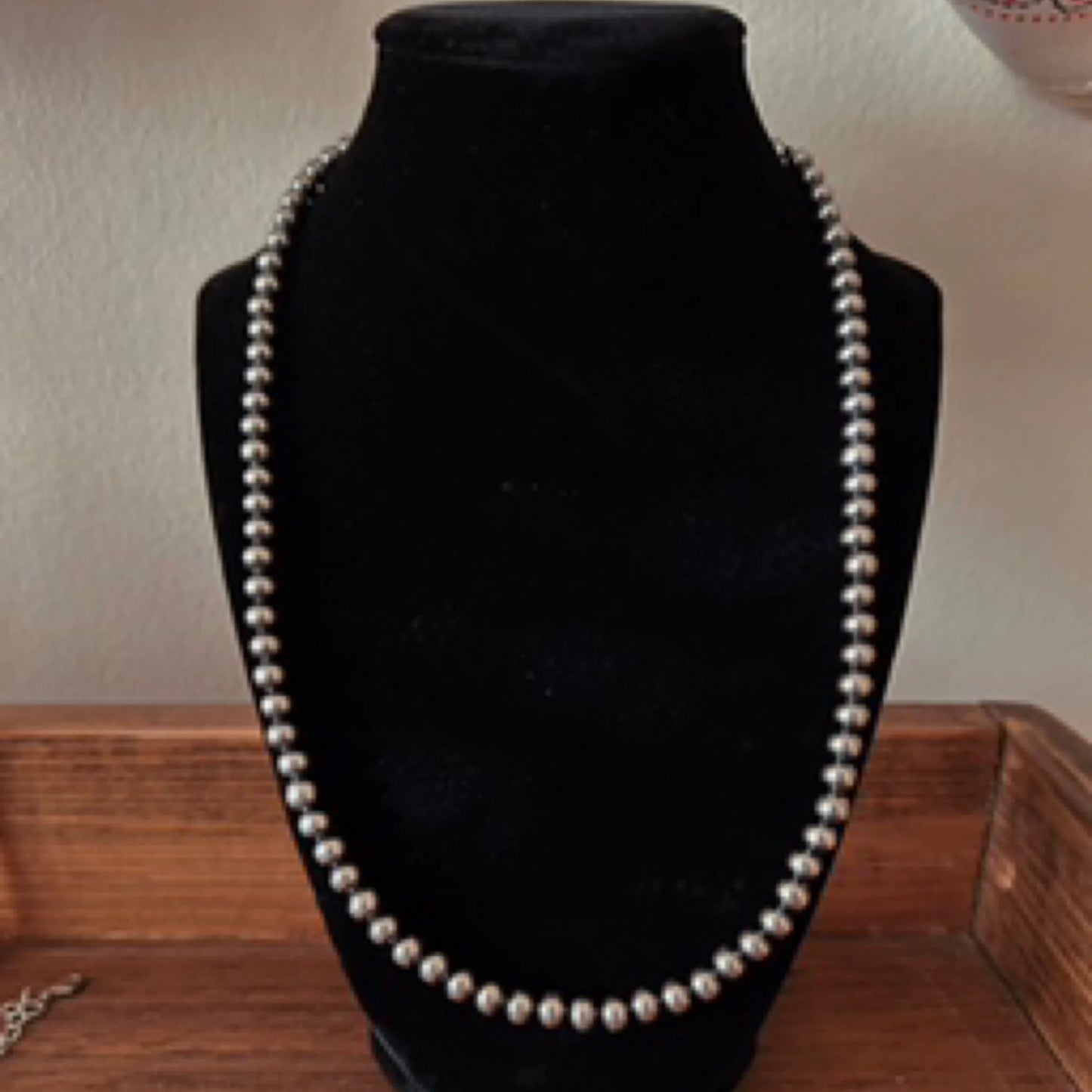 6MM Sterling Silver Pearls - 14" to 32"