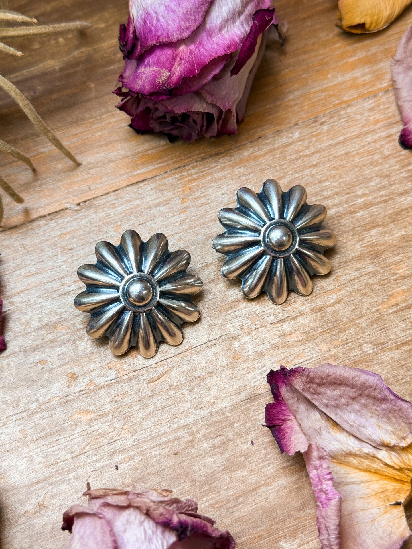 SS Concho Earrings