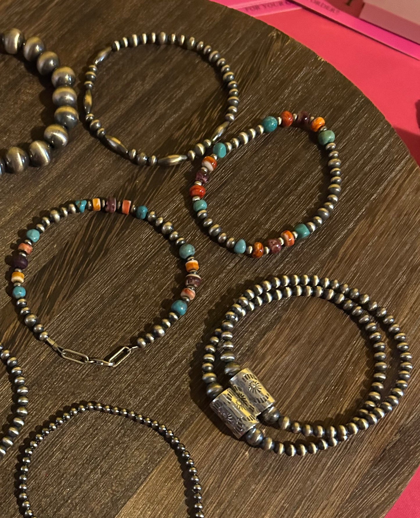 Pearl bracelets - stretchy or clasp