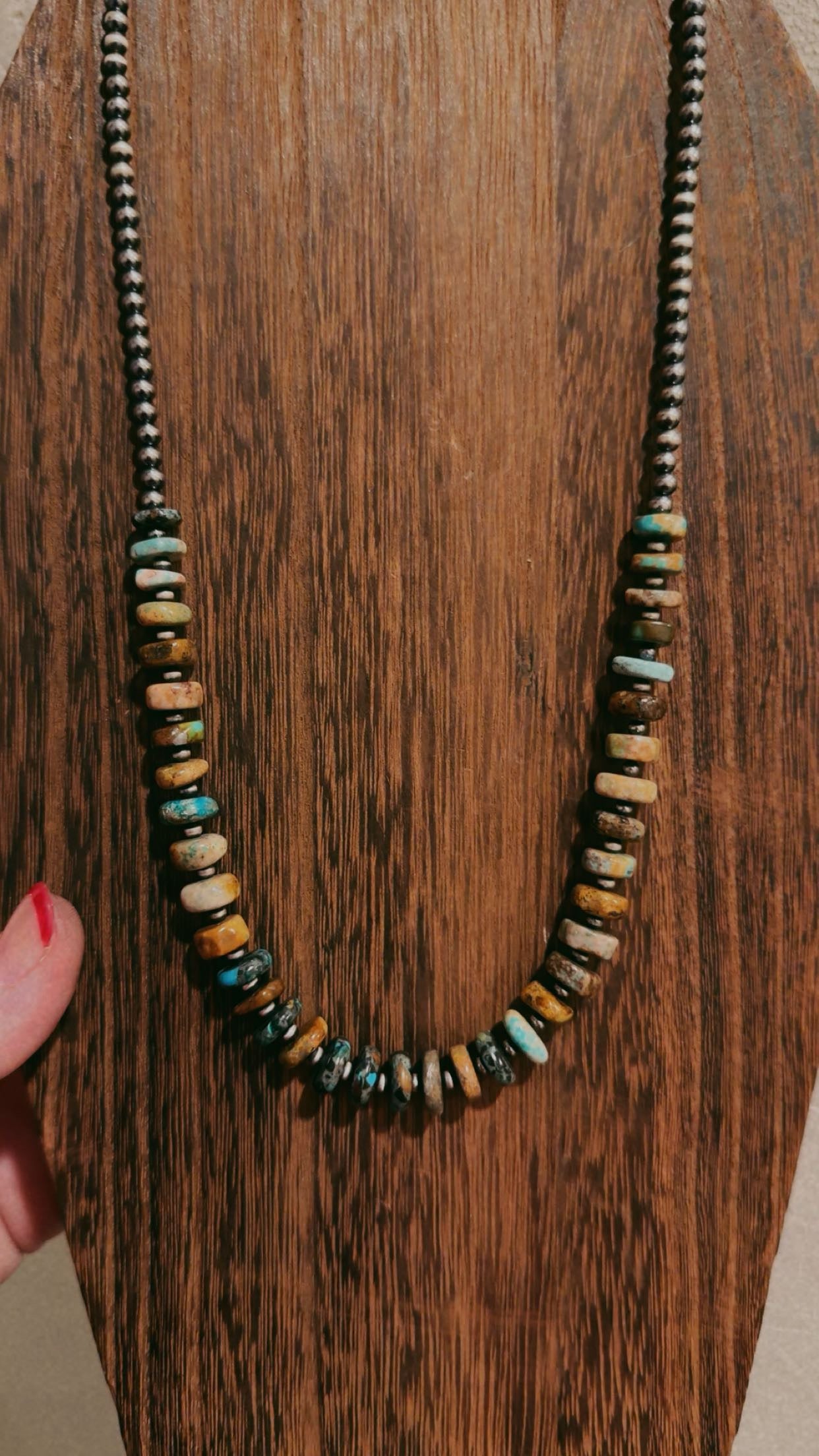 PREORDER!! 20" 4MM with Royston turquoise