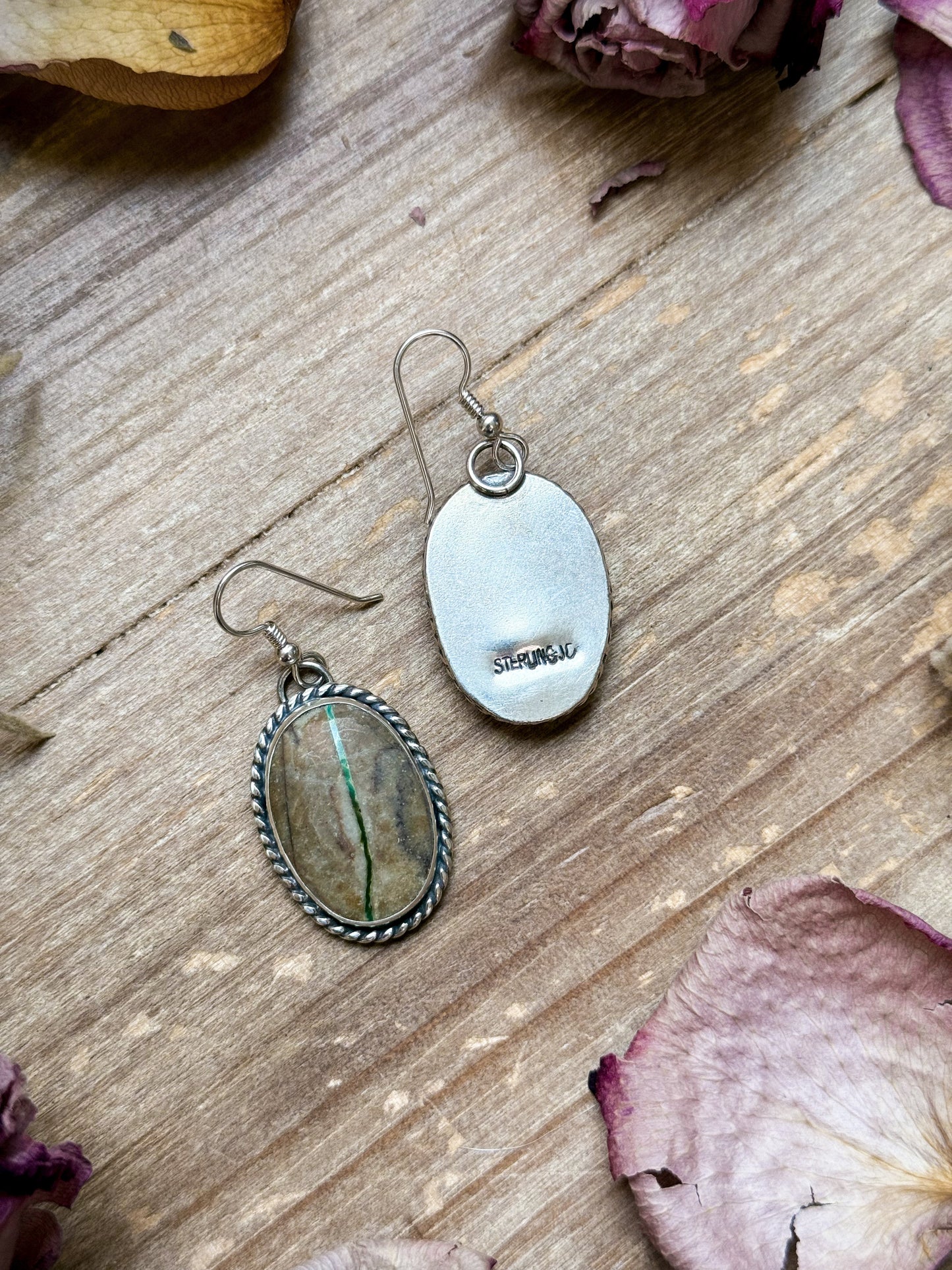 SS Ribbon Royston Turquoise Dangle Earrings – Jason Ogg