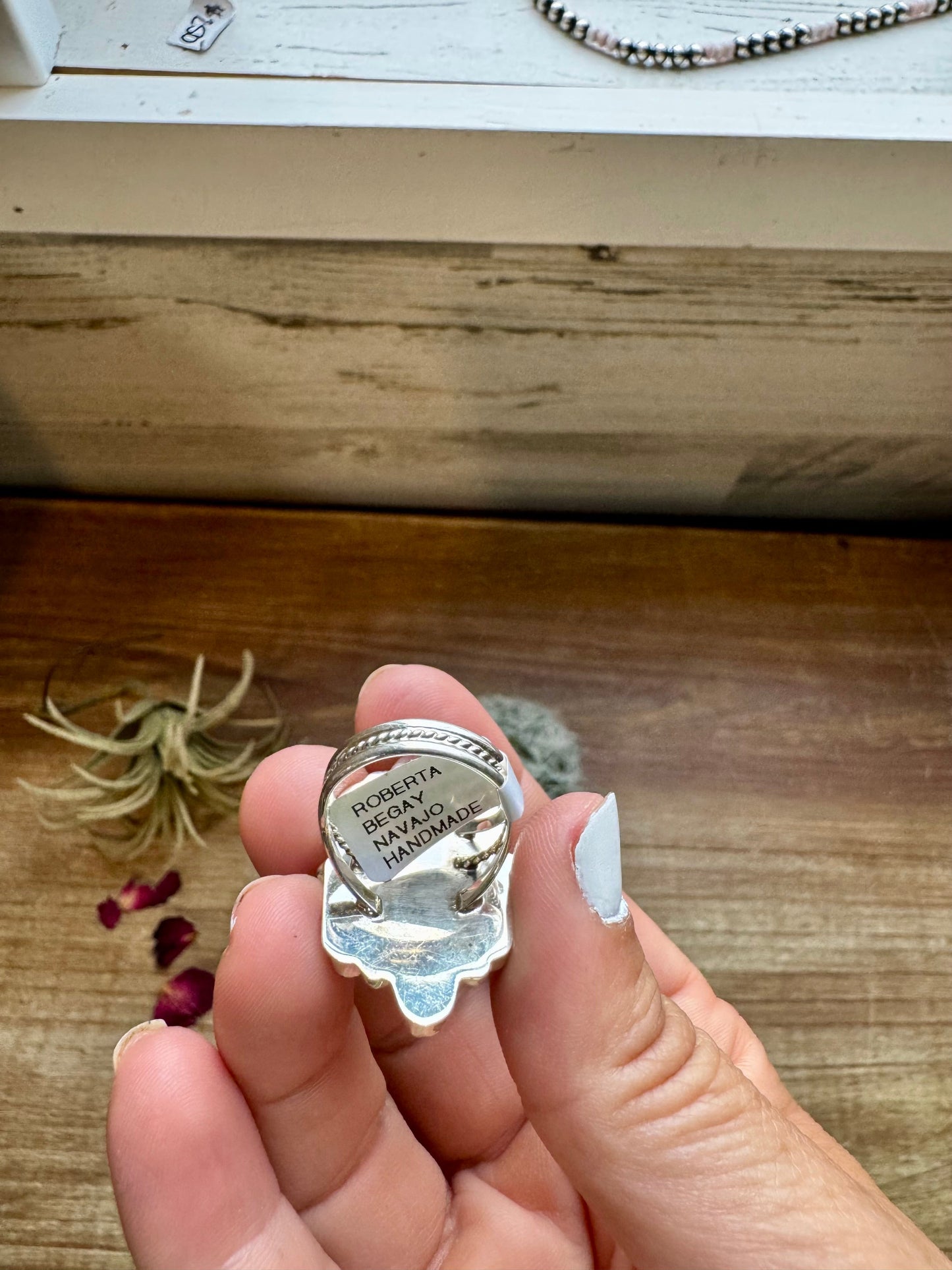 Cluster Ring - size 8 - Red Spiny