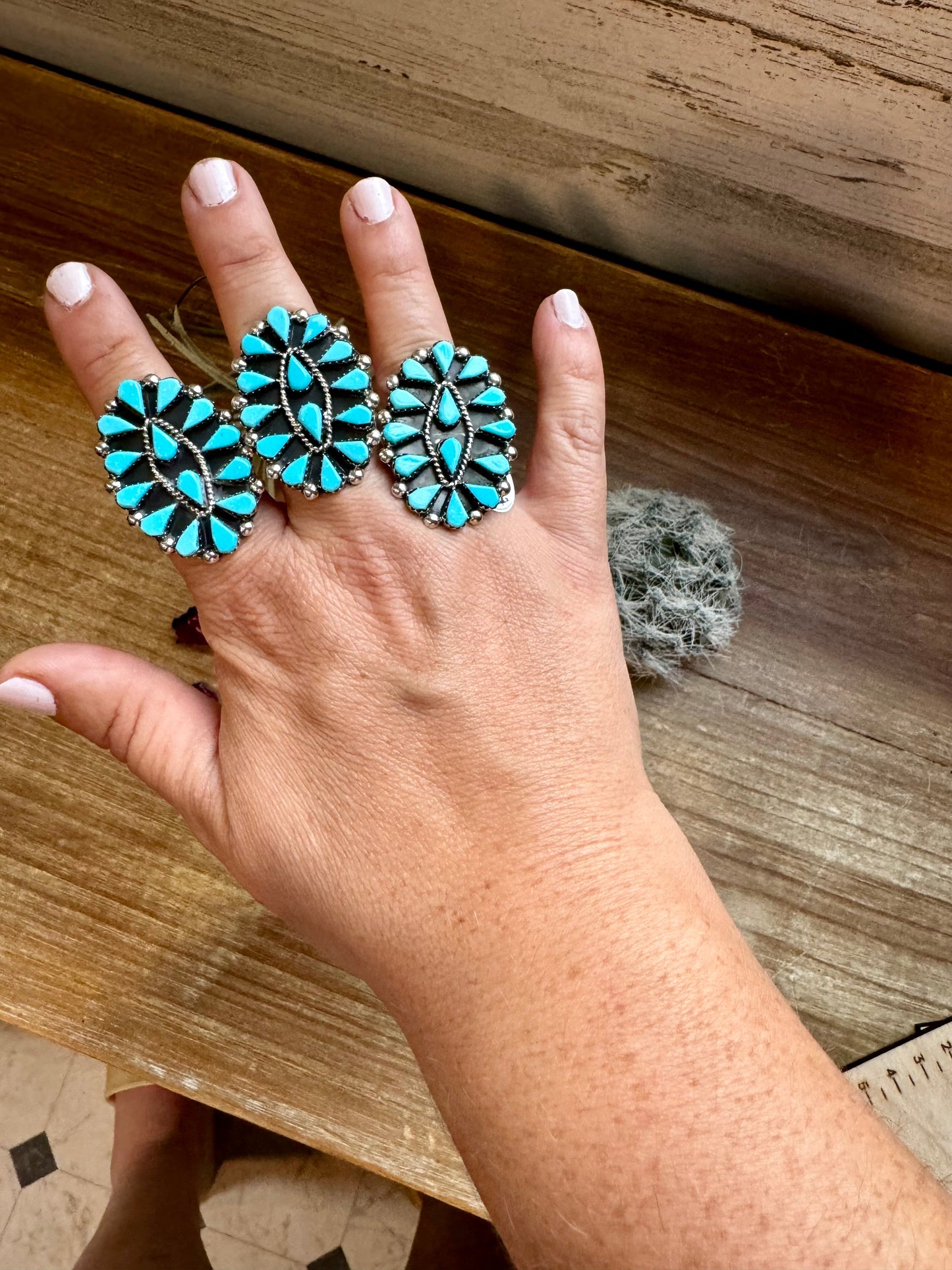 Ring - turquoise ring and sterling silver - pick your size