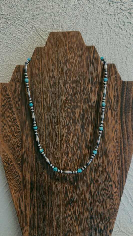 4MM/5MM Torpedo with turquoise (14-30”)
