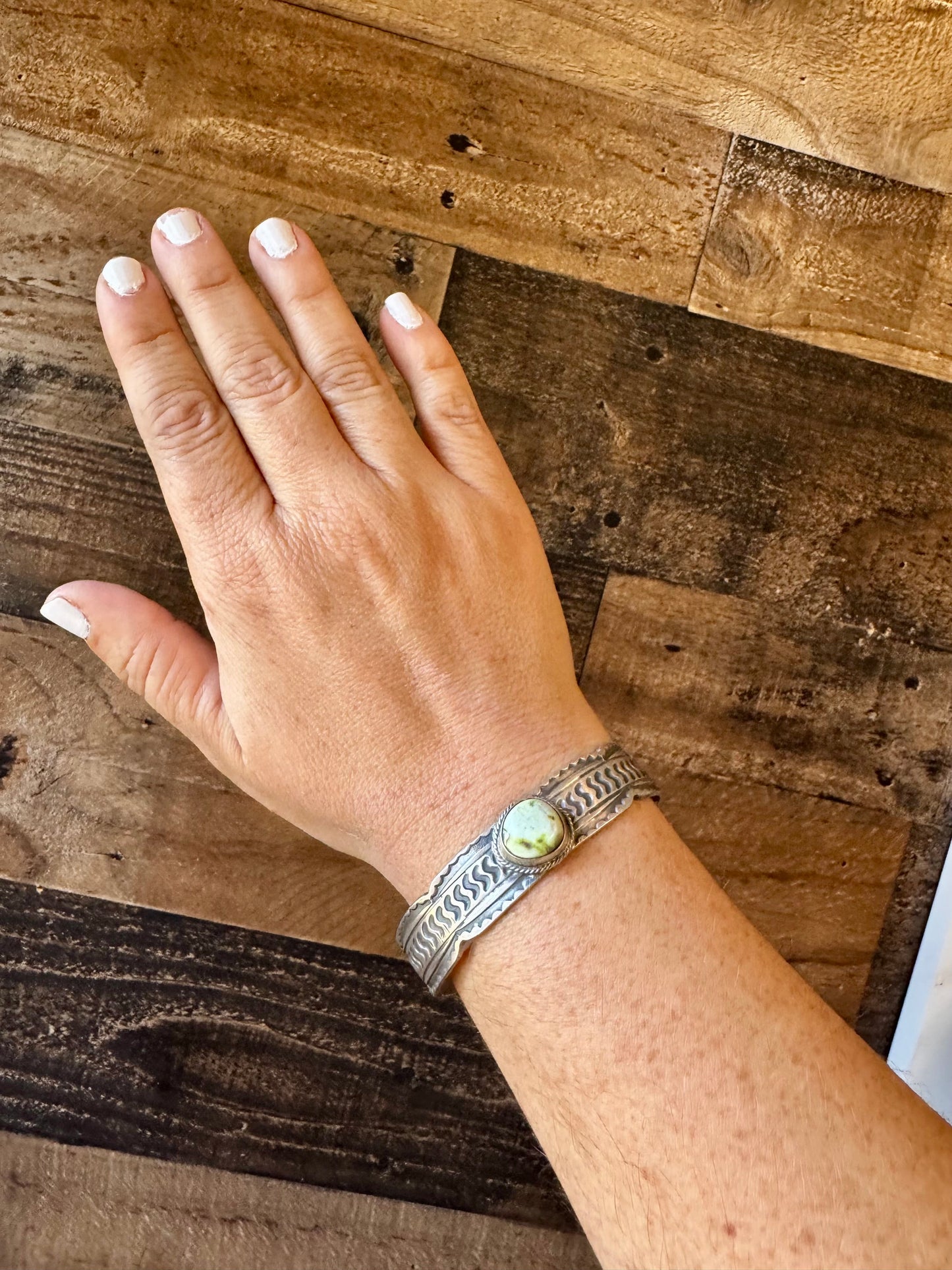 Palomino turquoise cuff