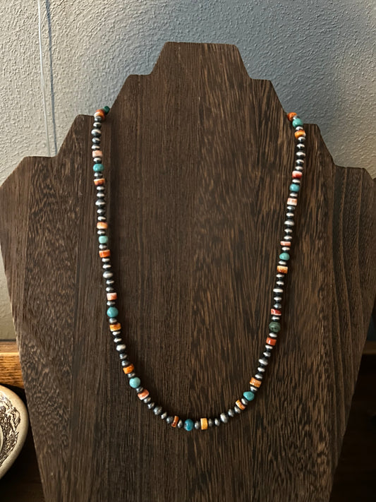 Turquoise and Orange Spiny (14-32”)