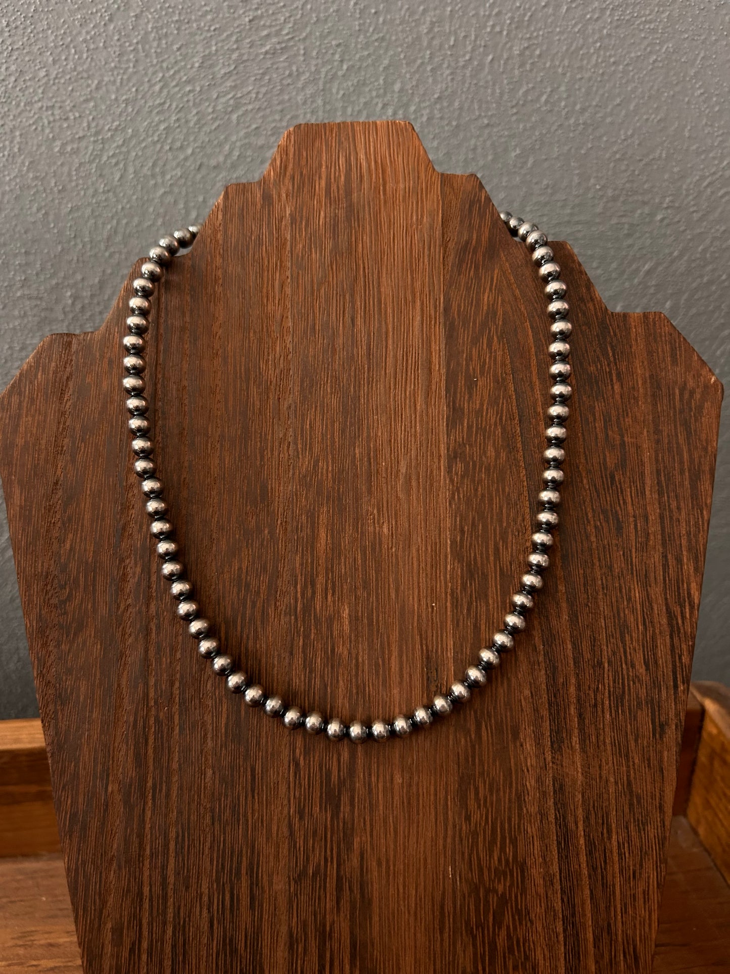 6MM Sterling Silver Pearls - 14" to 32"