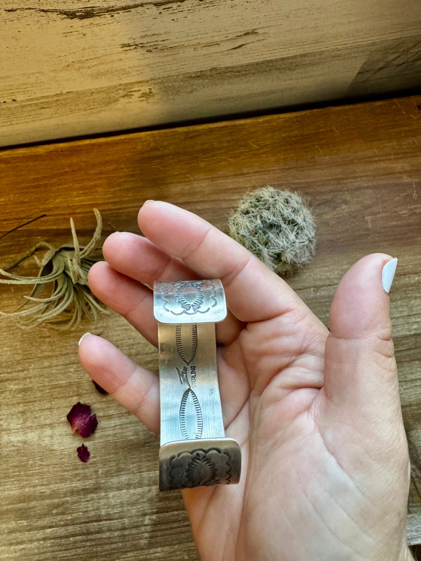 3 stone Sonoran Gold turquoise cuff