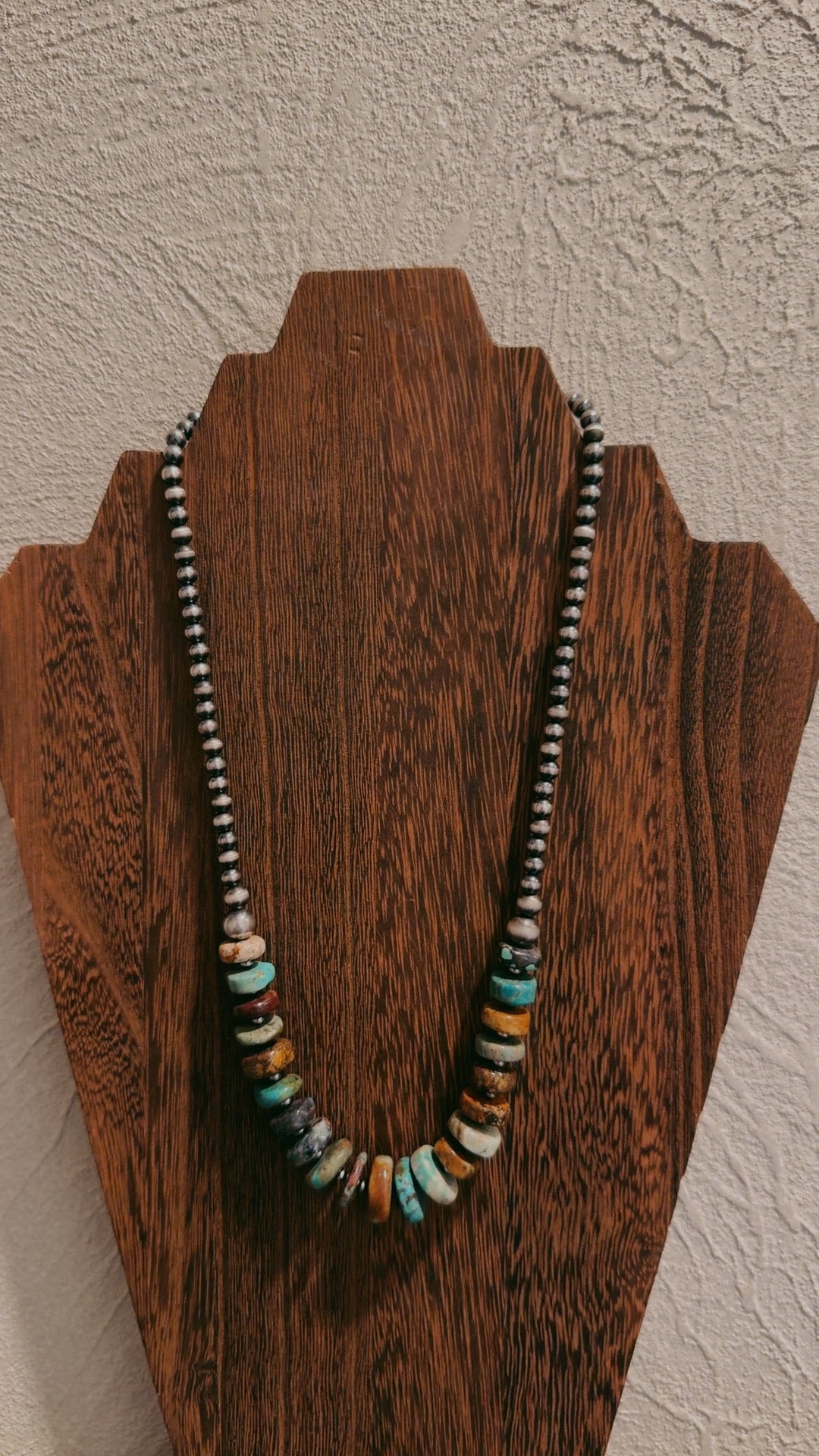18” 5MM-8MM with Royston turquoise
