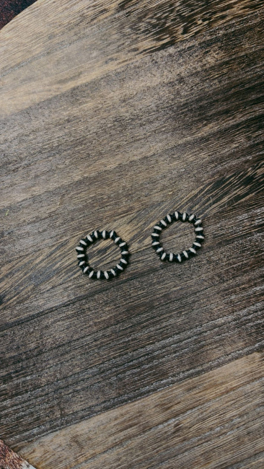 4MM pearl stretch ring