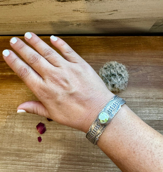 Palomino turquoise cuff