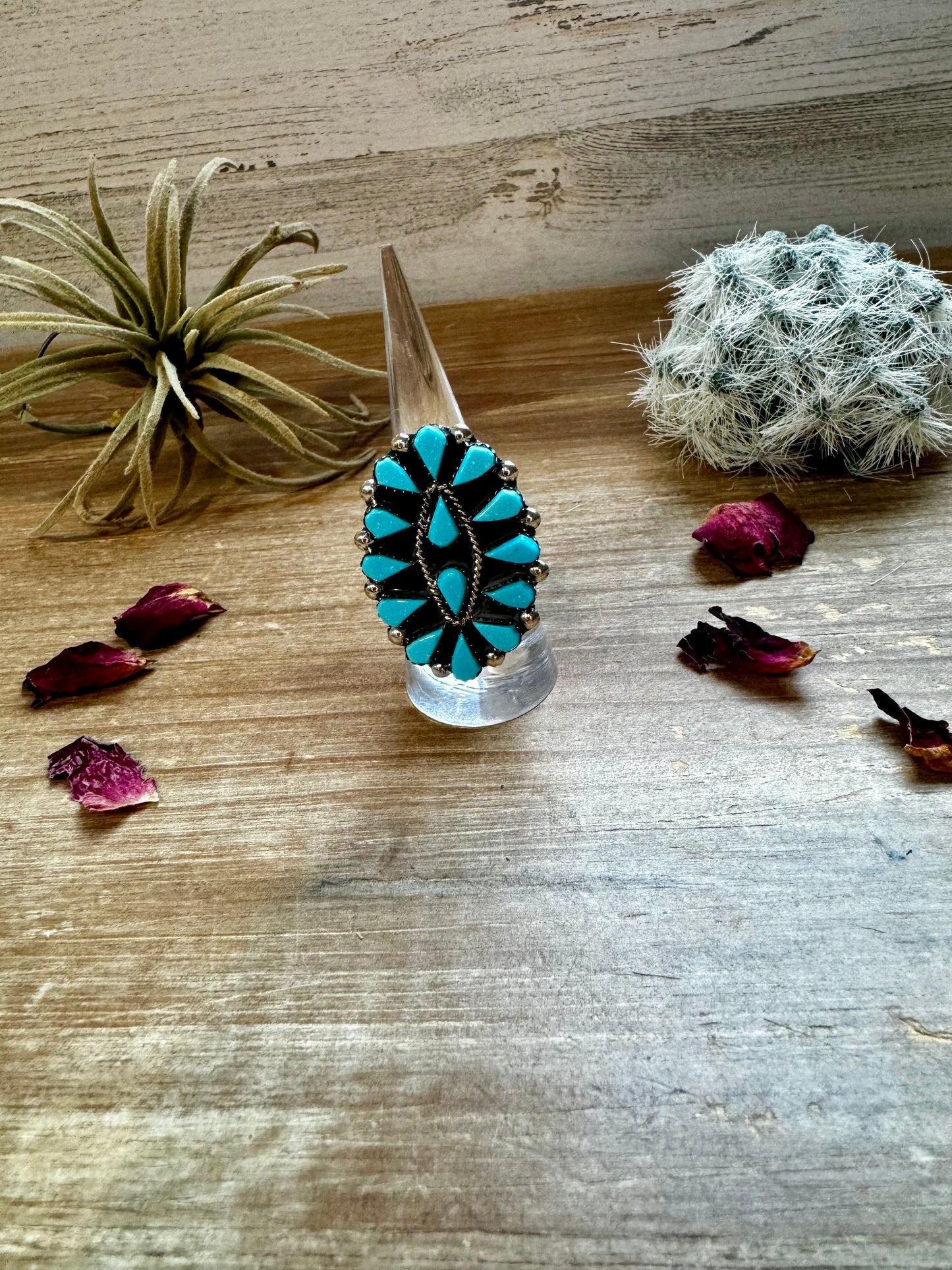 Ring - turquoise ring and sterling silver - pick your size