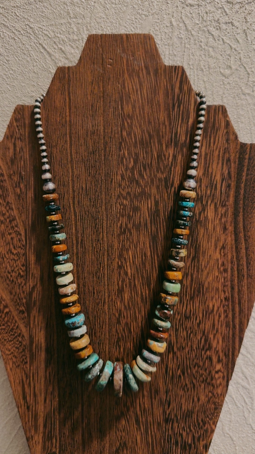 18” 4MM-8MM with royston turquoise