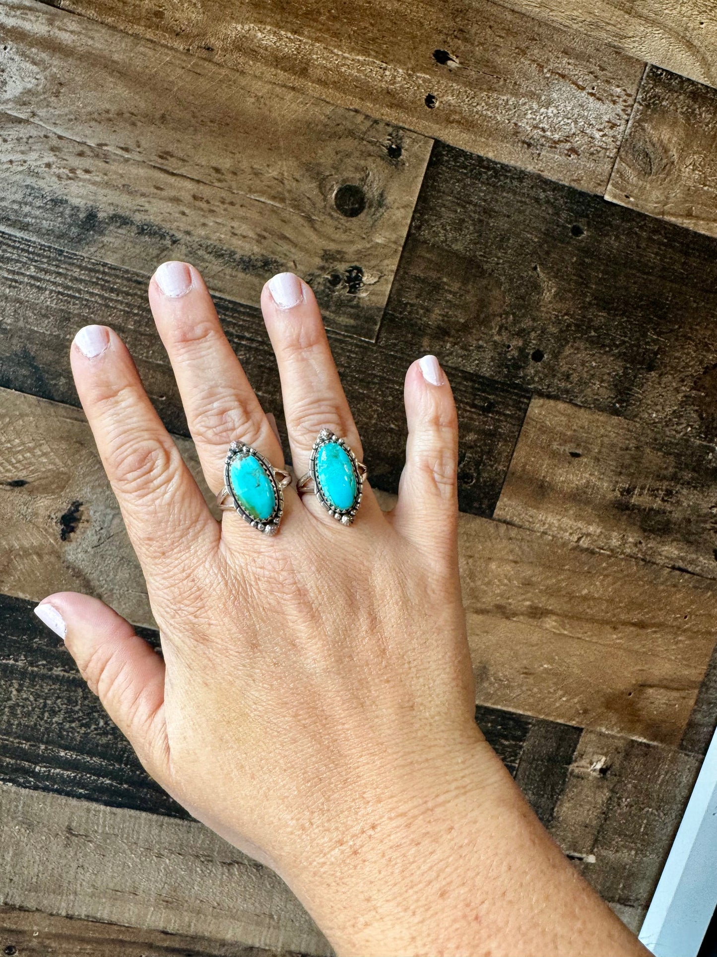 SS Kingman Turquoise - sz 7 & 8.5