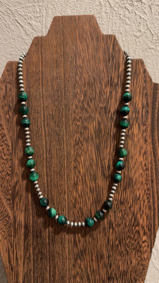 4MM with malachite stones