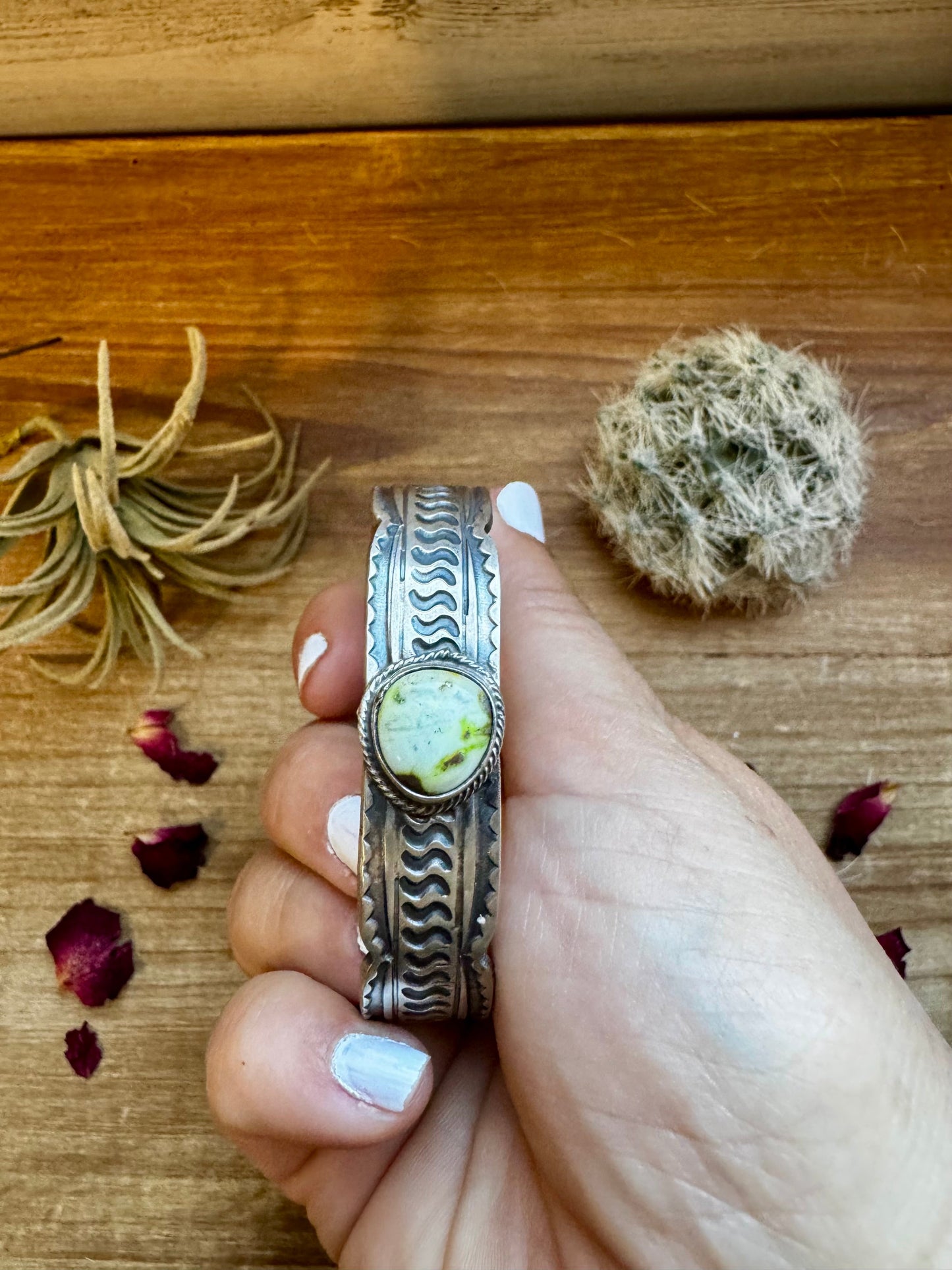 Palomino turquoise cuff