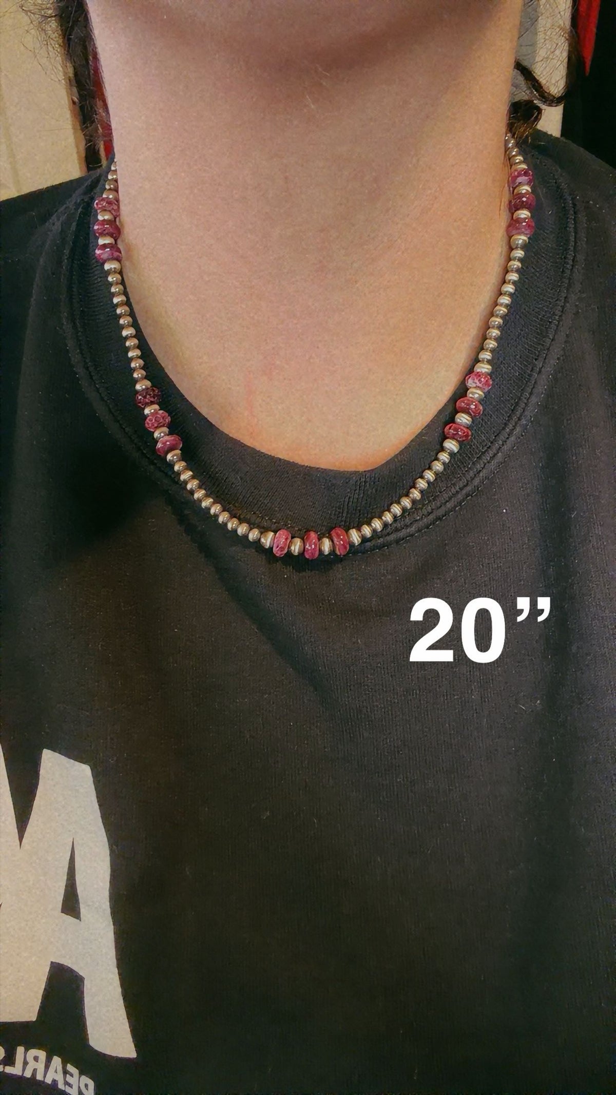 4MM/5MM with purple spiny (16-20")