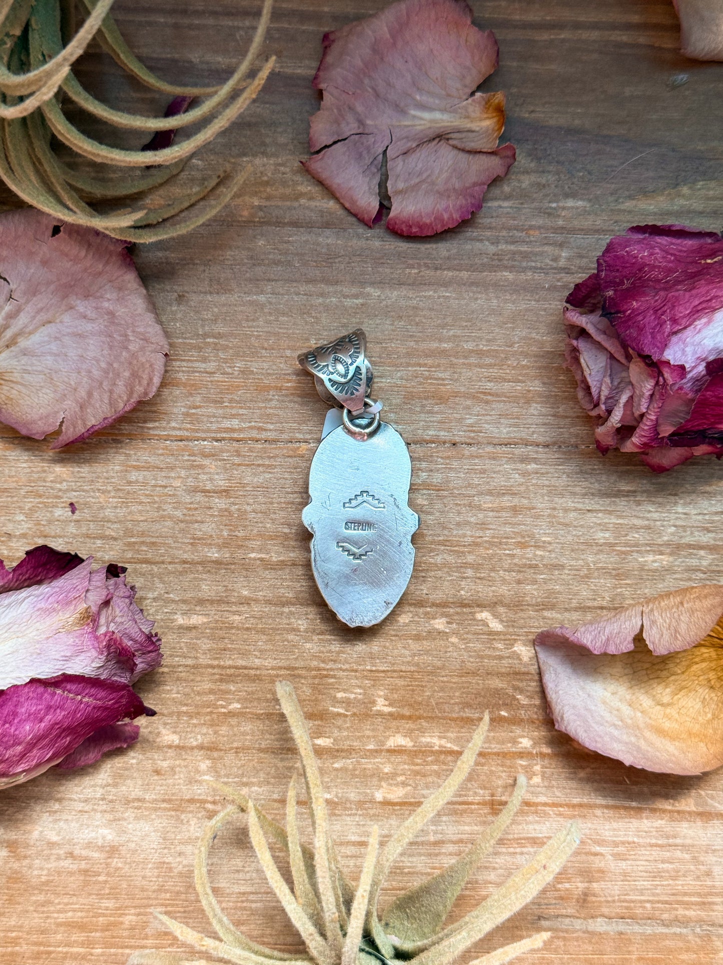SS Golden Hills Turquoise Pendant