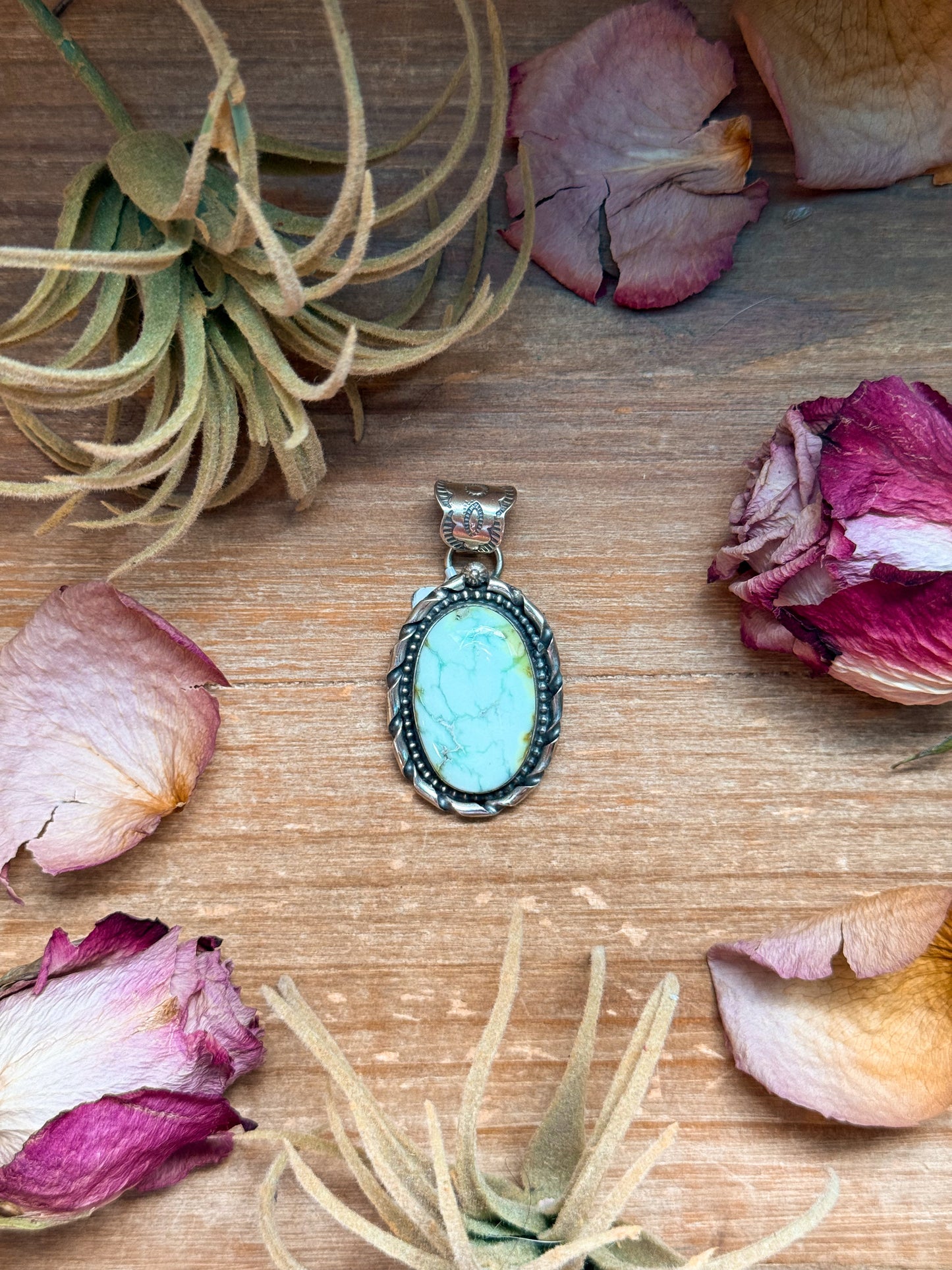 Palomino Turquoise Sterling Silver Pendant