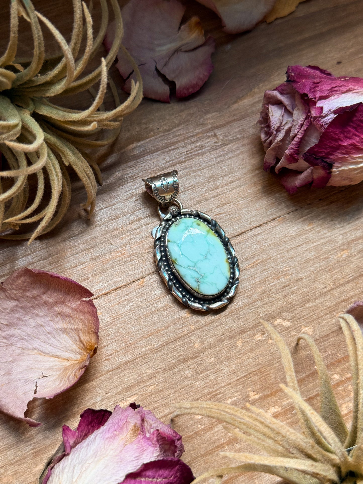 Palomino Turquoise Sterling Silver Pendant
