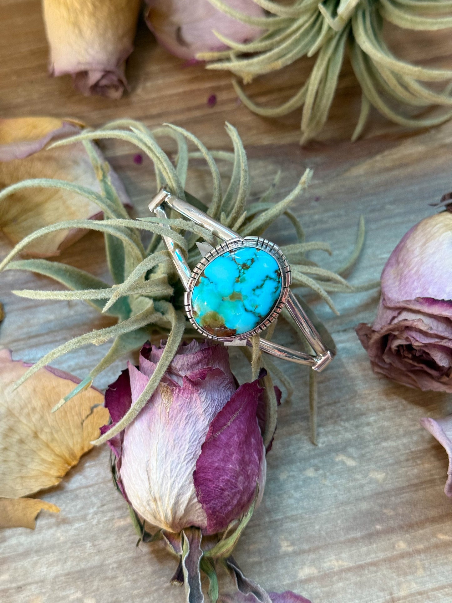 Sterling Silver Turquoise Cuff Bracelet