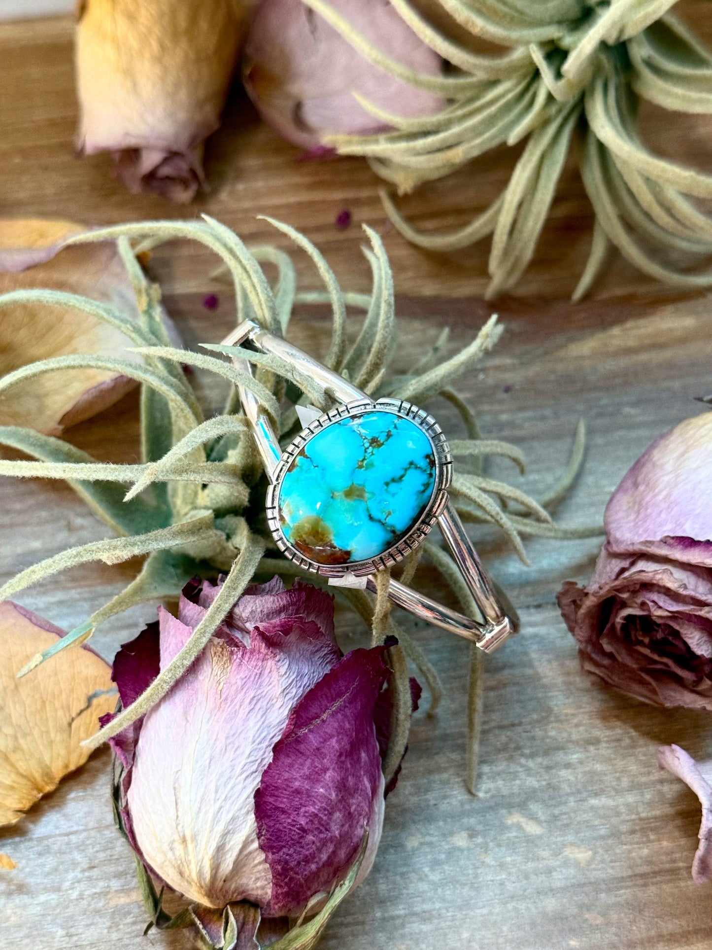 Sterling Silver Turquoise Cuff Bracelet