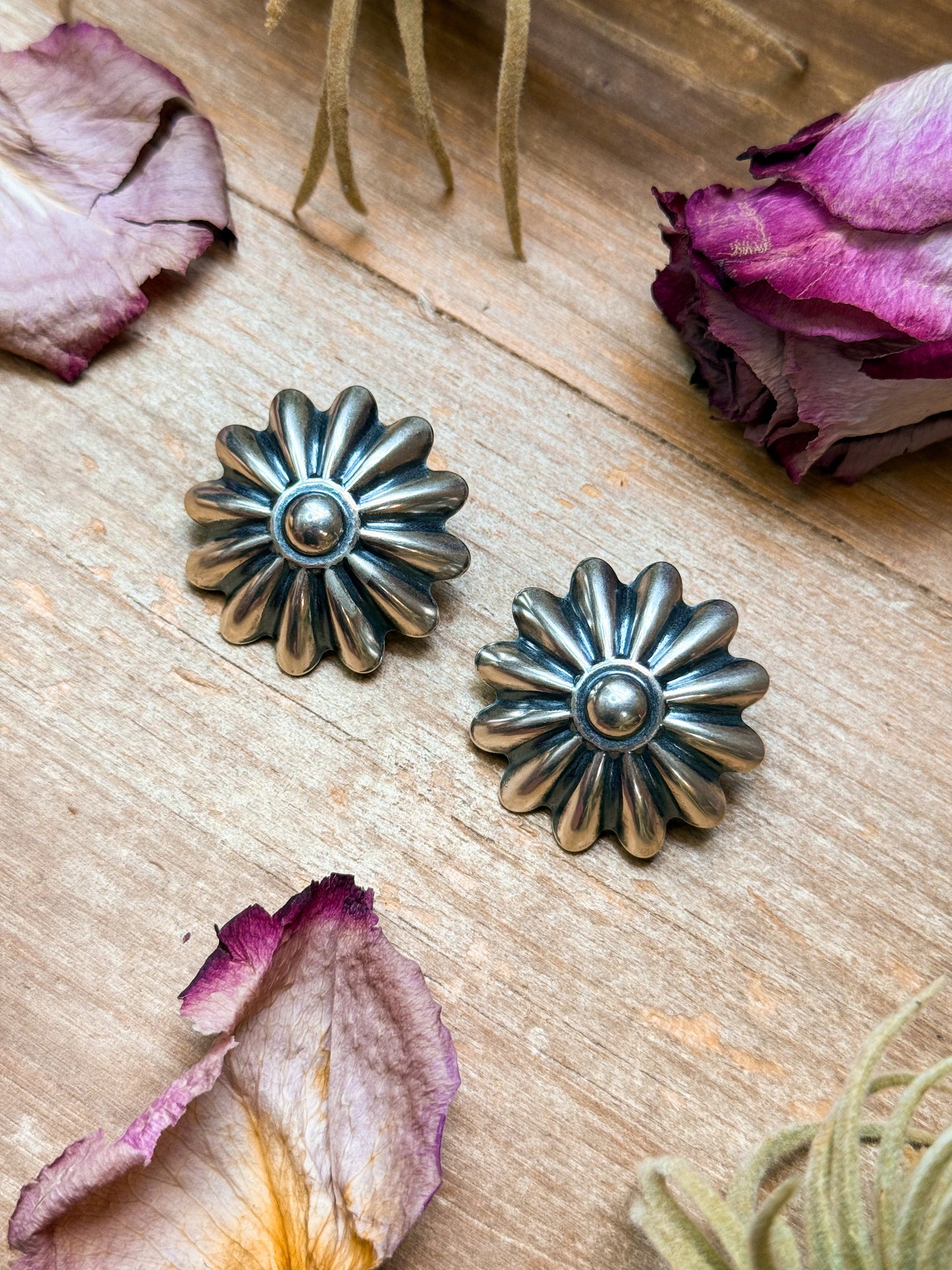 SS Concho Earrings