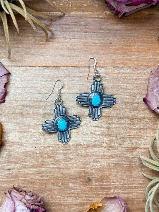SS Zia Dangle Earrings