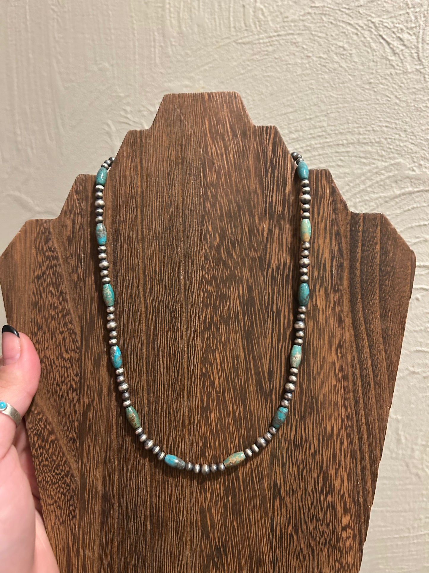 4MM/5MM with turquoise melon beads