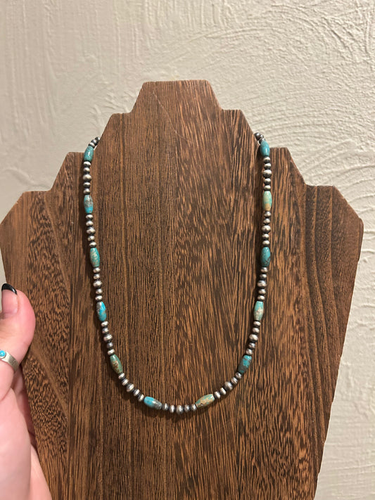 4MM/5MM with turquoise melon beads