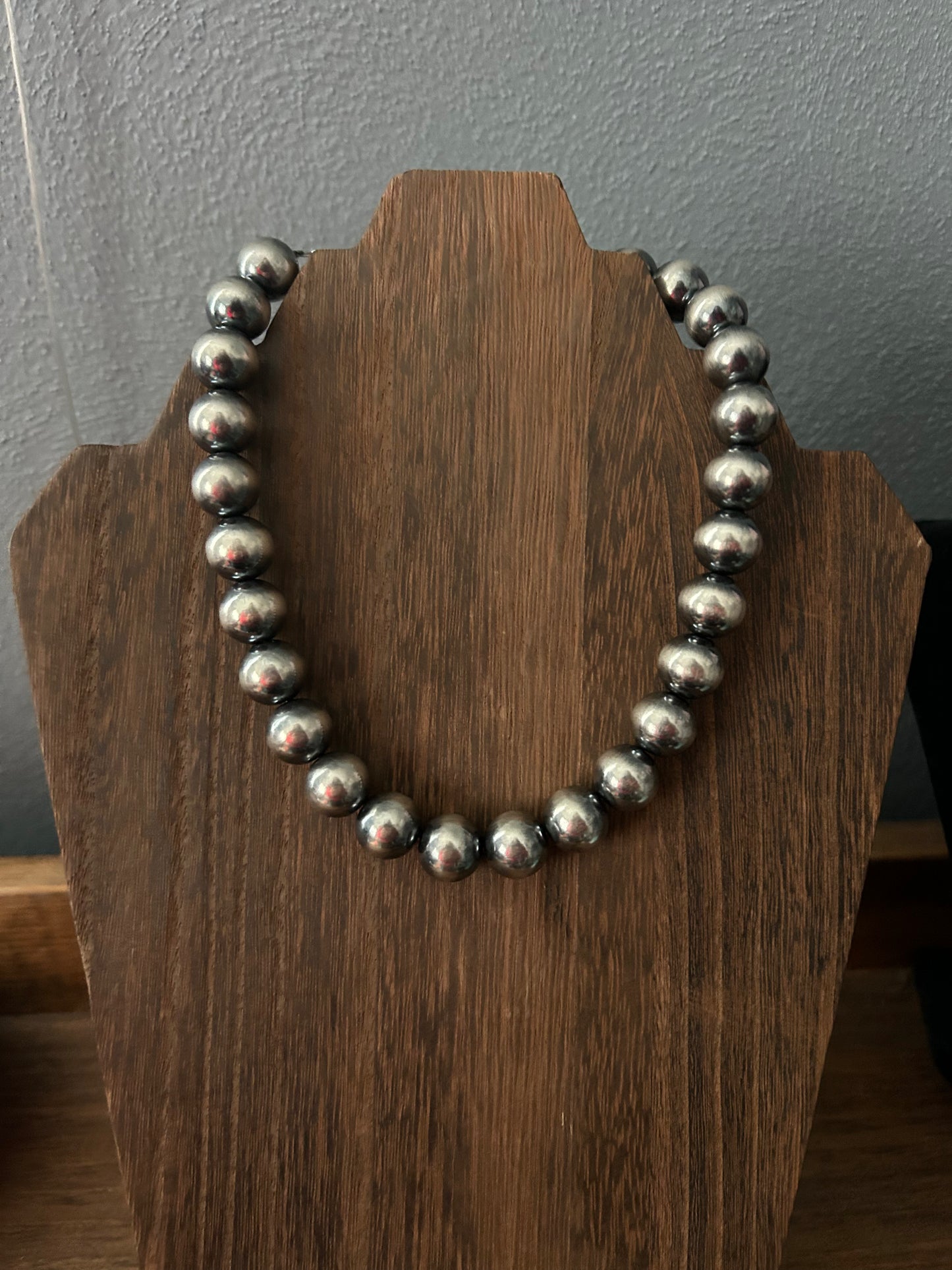 14MM Sterling Silver Pearls - 14" to 32"
