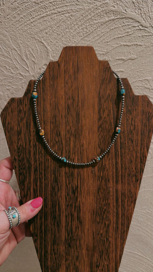 14” 3MM/4MM with turquoise/spiny