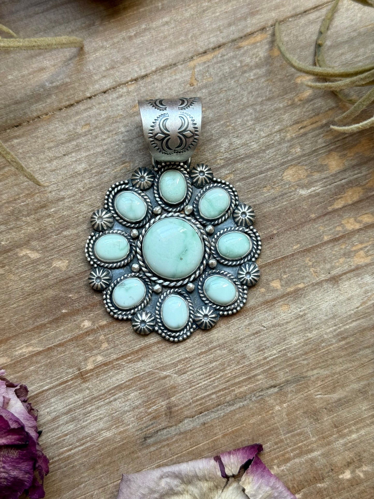 Sterling Silver Paloma Cluster Pendant – Handmade by Shay Pfeiffer