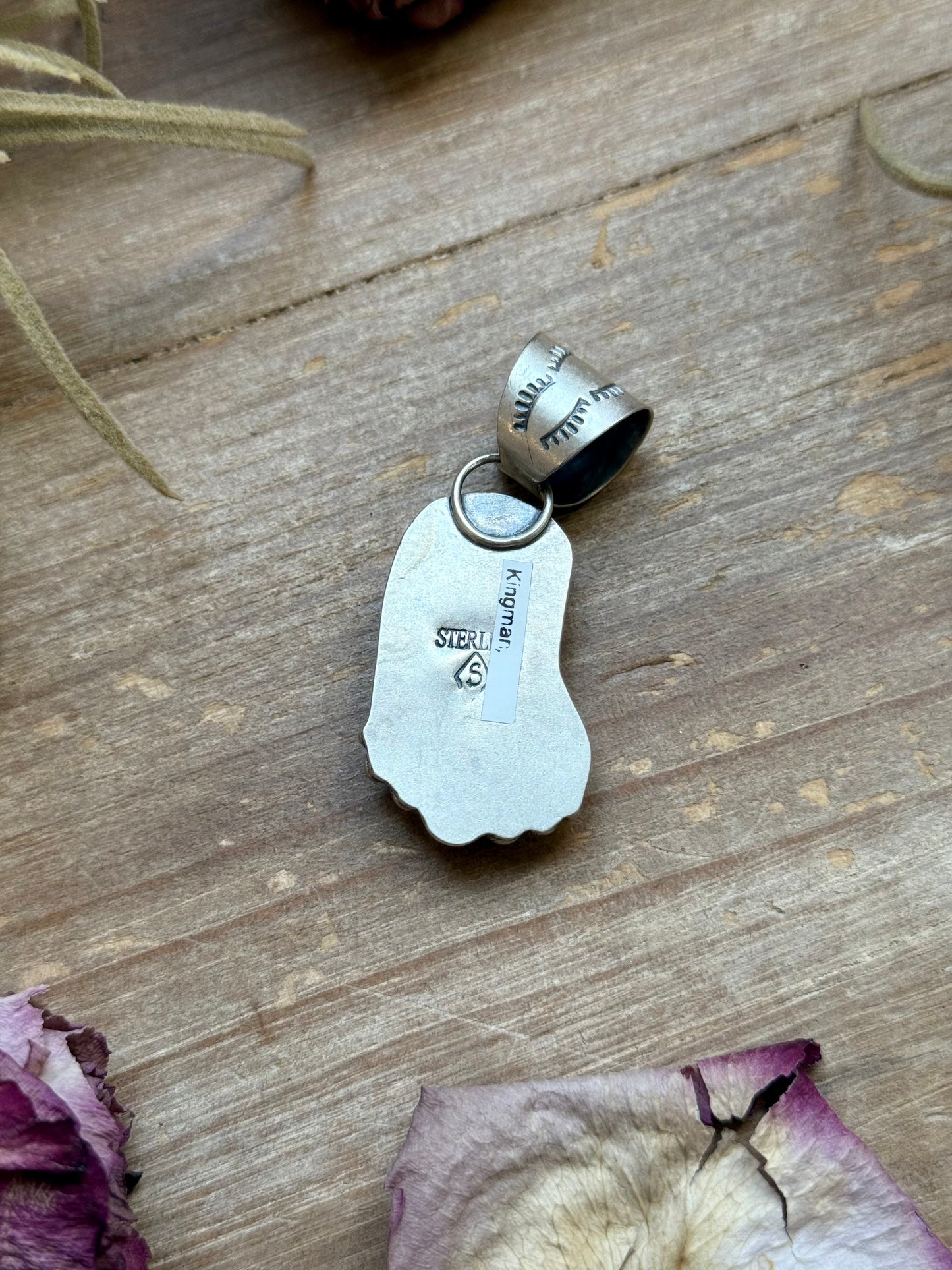 SS Kingman Turquoise Cowboy Boot Pendant – Shay Pfeiffer
