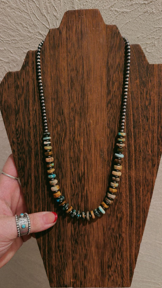 PREORDER!! 20" 4MM with Royston turquoise