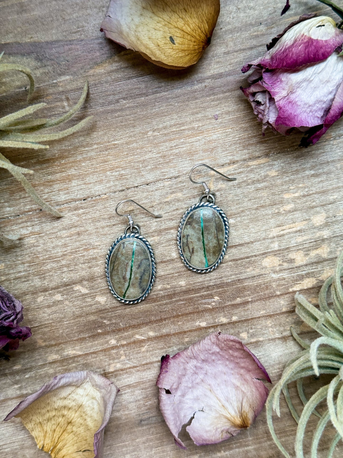 SS Ribbon Royston Turquoise Dangle Earrings – Jason Ogg