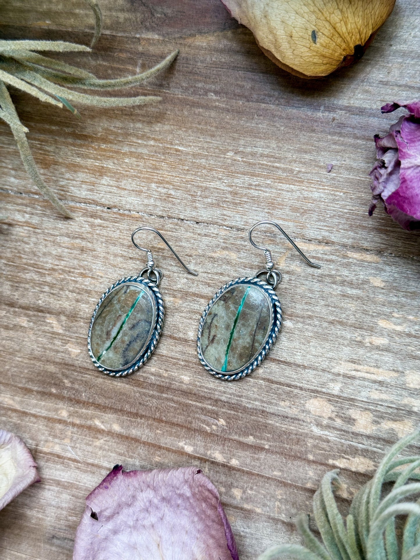 SS Ribbon Royston Turquoise Dangle Earrings – Jason Ogg
